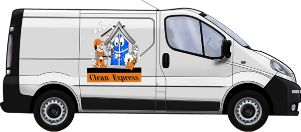 Clean Express Company Van